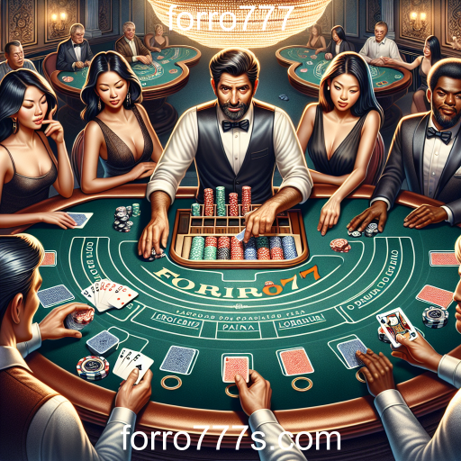 Explore a Emoção do Cassino ao Vivo no forro777